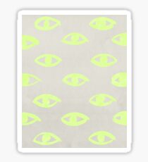natural neon (eyes) Sticker