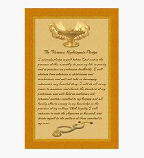 The Florence Nightingale Pledge Photographic Print