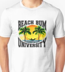 Beach Bum Universität Slim Fit T-Shirt
