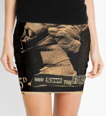 God Save The Force Mini Skirt