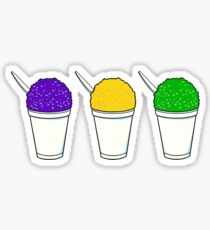 Mardi Gras Snoballs Sticker