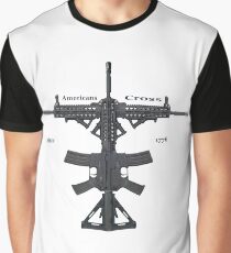 Americans cross since 1776, t-shirt Graphic T-Shirt