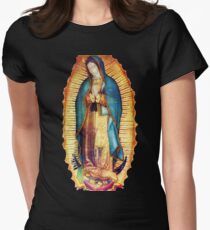 Our Lady of Guadalupe Virgin Mary Tilma Women's Fitted T-Shirt