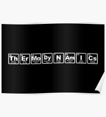 Thermodynamics - Periodic Table Poster