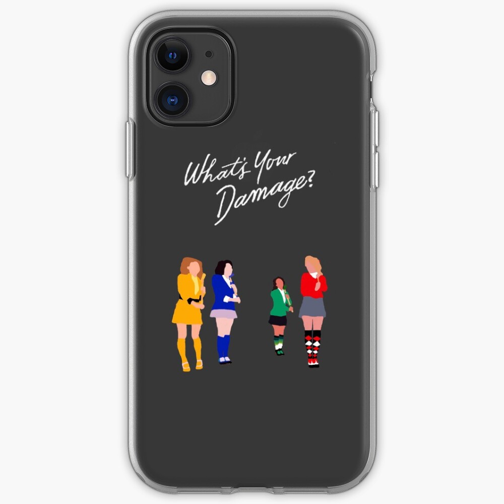 "What's Your Damage, Heather?" iPhone Case & Cover by wormwoods Redbubble