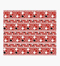 Yuchi Red Square Photographic Print