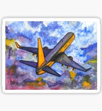 Sunset Jetset Sticker