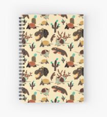 Desert Creatures Spiral Notebook