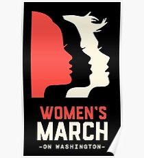 Official women's march on washington Poster