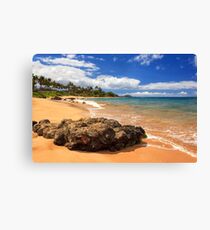 Mokapu Beach Maui Canvas Print