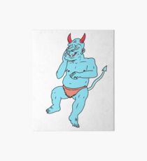 Blue Blue Monster Art Board
