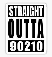 Straight Outta 90210 Sticker