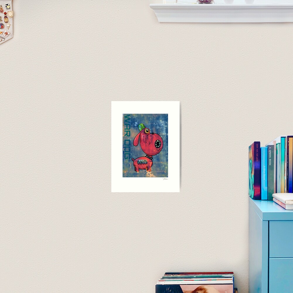 War Dog Art Print