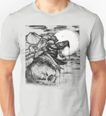 snapping turtle pen and ink Unisex T-Shirt