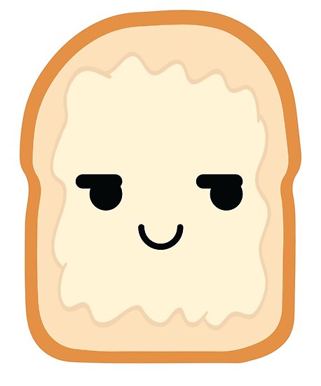 Bread with Butter Emoji Cheeky and Up to Something Posters by teeandmee ...