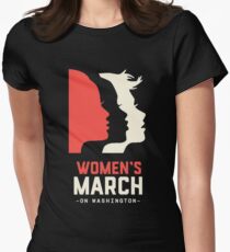 Women's March on Washington 2017 Official Women's Fitted T-Shirt