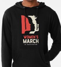 Frauen März auf Washington 2017 Offizieller Leichter Hoodie