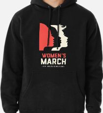 Sudadera con capucha Marcha femenina en Washington 2017 oficial