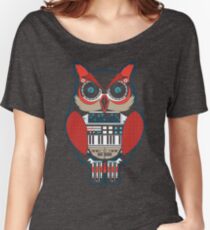 Future Owl Mechanical Nerd shirt Women's Relaxed Fit T-Shirt