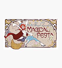 Little Witch Academia Shiny Chariot Photographic Print