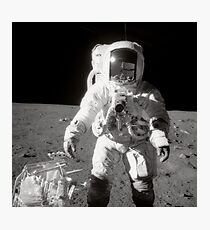 Apollo moonwalk. Photographic Print