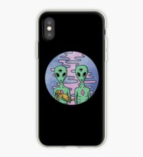Alien Friends iPhone Case