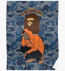 A Bathing Ape Model Poster
