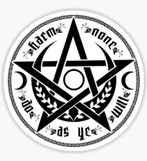 DO AS YE WILL - rede Sticker