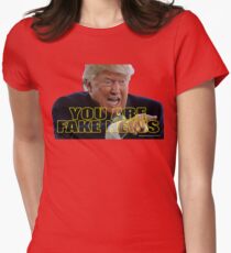 You Are Fake News Women's Fitted T-Shirt