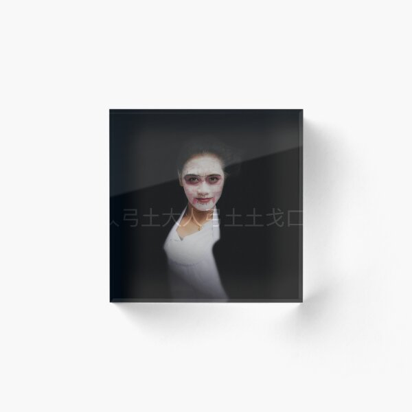 hong kong girl Acrylic Block