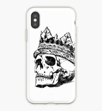 Handcraft Skull Crown iPhone Case