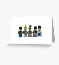 Austrian Army in LEGO® Greeting Card