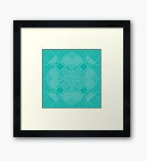 green Framed Print