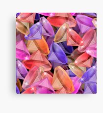 Placer precious stones gems . Canvas Print