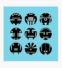 BLUE ROBOTS Photographic Print