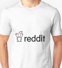 Camiseta ajustada Logotipo de Reddit