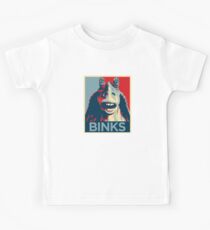 Jar Jar Binks - Hope : Inspired By Star Wars Kids Tee
