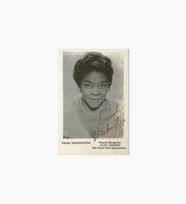 Dinah Washington Art Board