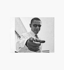 Obama Art Board Print
