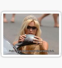 Paris Hilton - Never pass a mirror Sticker