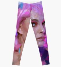 Pink hair Leggings