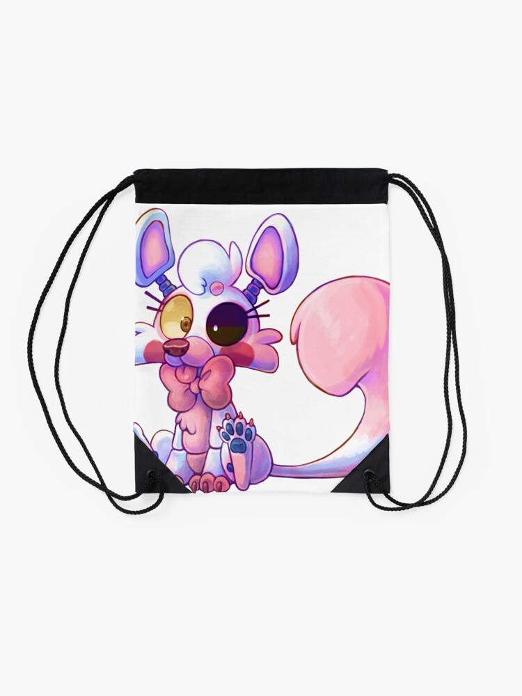 Cute Mangle Fnaf Drawstring Bag By Inkdotinc Redbubble