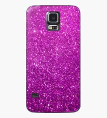 Purple Glitter Shiny Sparkley Case/Skin for Samsung Galaxy