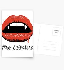 Mrs Salvatore Postcards