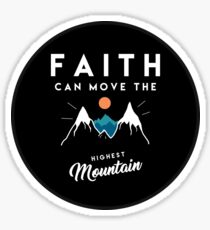Faith Quote Sticker