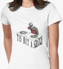 Tis But A Scratch Women's Fitted T-Shirt