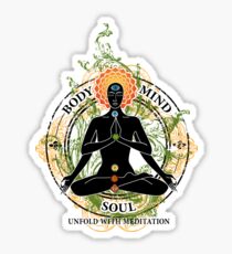 Yoga : Mind Body and Soul KUNDALINI Sticker