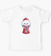 Kawaii Gum Ball Machine Kids Tee