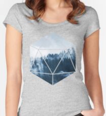 Camiseta entallada de cuello redondo D20 - Misty Treetops