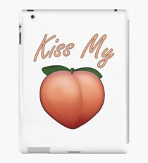 Kiss My Peachy Peach iPad Case/Skin